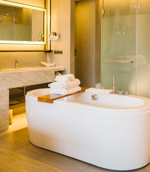 Upgrade your bathroom with new tub installation 